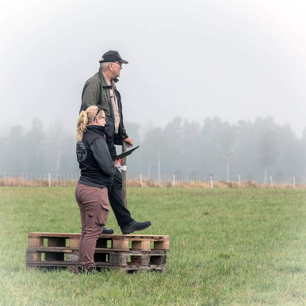 Ulf Eng i uppdraget som domare. Foto: Helen Nilsson.