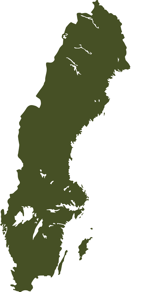 map sweden